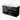 Modulo Vanity units with basin | 120 cm High-gloss black Flat front Mineral marble 2 Stacked drawers BMW17-04688