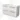 Modulo Vanity units with basin | 120 cm High-gloss white Flat front Mineral marble 4 drawers BMW18-01064