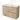 Modulo Vanity units with basin | 120 cm Light brown oak Handle-less front Mineral marble 4 high drawers BMW14-00666