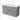 Modulo Vanity units with basin | 120 cm Light grey concrete Flat front Mineral marble 4 drawers BMW18-01140