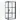Diamond Shower enclosure | 90x80 cm Matte black Clear with 4 black stripes Pivot door Semi-detached rectangle CDF1090809118RMBN