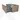 Modulo Plato Vanity units for countertop basin | 100 cm Mid brown oak Handle-less front Dark grey concrete worktop 1 drawer BMK11-01904