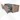 Modulo Plato Vanity units for countertop basin | 140 cm Mid brown oak Handle-less front Dark brown oak worktop 2 Side-by-side drawers BMK12-01355