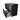 Modulo Plato Vanity units for countertop basin | 80 cm Black oak Flat front High-gloss black worktop 2 stacked drawers under each other BMK13-01089