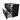 Modulo Plato Vanity units for countertop basin | 100 cm Black oak Handle-less front High-gloss black worktop 2 stacked drawers under each other BMK13-01136