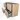 Modulo Plato Vanity units for countertop basin | 120 cm Light brown oak Handle-less front Mid brown oak worktop 4 high drawers BMK14-00682