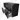 Modulo Plato Vanity units for countertop basin | 120 cm Black oak Handle-less front High-gloss black worktop 4 high drawers BMK14-00861