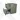 Modulo Vanity units with basin | 60 cm Sage green Flat front Natural stone 2 Stacked drawers BMW17-04091