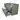 Modulo Plato Vanity units for countertop basin | 100 cm Sage green Flat front Matte black worktop 2 Stacked drawers BMK17-02143