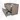 Modulo Plato Vanity units for countertop basin | 100 cm Taupe Handle-less front Dark grey concrete worktop 2 Stacked drawers BMK17-02091
