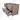 Modulo Plato Vanity units for countertop basin | 120 cm Taupe Flat front Mid grey worktop 4 drawers BMK18-01424