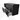 Modulo Plato Vanity units for countertop basin | 120 cm Black oak Handle-less front Dark grey worktop 4 drawers BMK18-01568