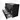 Modulo Vanity units with basin | 120 cm Black oak Flat front Mineral marble 3 drawers BMW19-02678