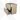 Modulo Plato Slim Vanity units for countertop basin | 80 cm Light brown oak Handle-less front Black oak worktop 2 Stacked drawers BMK37-02914