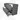 Modulo Plato Slim Vanity units for countertop basin | 120 cm Dark grey concrete Handle-less front Black oak worktop 2 Stacked drawers BMK37-02994