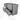 Modulo Plato Slim Vanity units for countertop basin | 120 cm Light grey concrete Handle-less front High-gloss white worktop 4 drawers BMK38-00507