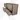 Modulo Plato Slim Vanity units for countertop basin | 120 cm Mid brown oak Handle-less front Black oak worktop 4 drawers BMK38-00595