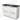 Modulo Vanity units with basin | 120 cm Matte white Flat front Natural stone 4 high drawers BMW14-00724