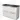 Modulo Vanity units with basin | 120 cm High-gloss white Flat front Natural stone 4 standing high drawers BMW14S-00156