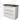 Modulo Vanity units with basin | 100 cm High-gloss white Flat front Natural stone 3 standing drawers BMW19S-00621