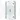Diamond Shower enclosure | 90x80 cm Matte black Clear with matt strip Pivot door Rectangle CDB223608413MB
