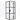 Diamond Shower enclosure | 90x80 cm Matte black Clear with 4 black stripes Pivot door Rectangle CDB223608418MB