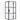 Diamond Shower enclosure | 100x80 cm Matte black Clear with 4 black stripes Pivot door Rectangle CDB224608418MB