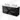 Modulo Plato Vanity units for countertop basin | 140 cm Black oak Flat front Matte white worktop 4 drawers BMK18-02009