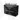 Modulo Plato Slim Vanity units for countertop basin | 100 cm Black oak Flat front Dark grey concrete worktop 2 Stacked drawers BMK37-02761