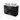 Modulo Plato Slim Vanity units for countertop basin | 100 cm Black oak Handle-less front High-gloss white worktop 2 Stacked drawers BMK37-02764