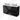 Modulo Plato Slim Vanity units for countertop basin | 120 cm Black oak Handle-less front High-gloss white worktop 4 drawers BMK38-00549