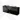 Modulo Plato Vanity units for countertop basin | 180 cm High-gloss black Handle-less front Black oak worktop 4 drawers BMK18-02119