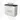 Modulo Plato Slim Vanity units for countertop basin | 80 cm High-gloss white Flat front Black oak worktop 2 Stacked drawers BMK37-02883