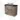 Modulo Plato Slim Vanity units for countertop basin | 80 cm Mid brown oak Flat front Black oak worktop 2 Stacked drawers BMK37-02890