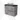 Modulo Plato Slim Vanity units for countertop basin | 80 cm Light grey concrete Handle-less front Black oak worktop 2 Stacked drawers BMK37-02917