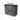 Modulo Plato Slim Vanity units for countertop basin | 80 cm Dark grey concrete Handle-less front Black oak worktop 2 Stacked drawers BMK37-02918