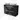 Modulo Plato Slim Vanity units for countertop basin | 100 cm Matte black Flat front Black oak worktop 2 Stacked drawers BMK37-02919