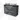 Modulo Plato Slim Vanity units for countertop basin | 100 cm Dark grey Flat front Black oak worktop 2 Stacked drawers BMK37-02923