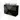 Modulo Plato Slim Vanity units for countertop basin | 100 cm High-gloss black Handle-less front Black oak worktop 2 Stacked drawers BMK37-02949