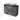 Modulo Plato Slim Vanity units for countertop basin | 100 cm Dark grey concrete Handle-less front Black oak worktop 2 Stacked drawers BMK37-02956