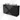 Modulo Plato Slim Vanity units for countertop basin | 120 cm Matte black Slat front Black oak worktop 4 drawers BMK38-00580