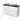 Modulo Plato Slim Vanity units for countertop basin | 120 cm Matte white Handle-less front Black oak worktop 4 drawers BMK38-00589