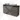 Modulo Plato Slim Badmöbel mit Aufsatzwaschbecken | 120 cm Dunkelbraune Eiche Grifflos front Schwarze Eiche blatt 4 Schubladen BMK38-00596