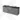 Modulo Plato Vanity units for countertop basin | 180 cm Mid grey Slat front Black oak worktop 4 drawers BMK18-02128