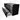 Modulo Plato Vanity units for countertop basin | 120 cm Matte black Round front Matte black worktop 2 Stacked drawers BMK17-03117