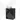 Toilet unit with countertop wash basin | 41 cm Matte black Front line Shiny white Ceramic countertop wash basin Matte black worktop TMK10-15276