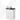 Toilet unit with countertop wash basin | 41 cm Matte white Front line Shiny white Ceramic countertop wash basin Matte black worktop TMK10-15497