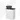 Toilet unit with countertop wash basin | 41 cm Matte white Line front Matte white Quartz countertop wash basin Matte black worktop TMK10-15501