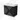 Modulo Vanity units with basin | 80 cm Matte black Line front Mineral marble 2 Stacked drawers BMW17-04995