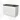 Modulo Vanity units with basin | 100 cm Matte white Line front Natural stone 2 Stacked drawers BMW17-05045